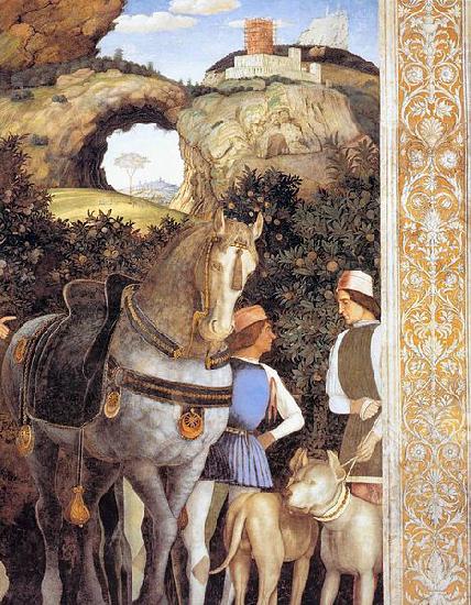 Andrea Mantegna Suite of Cardinal Francesco oil painting image